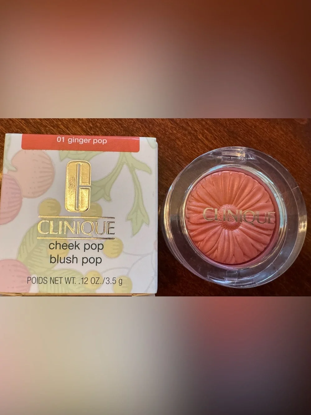 Clinique Blush Cheek Pop Blush - Color Ginger Pop #01